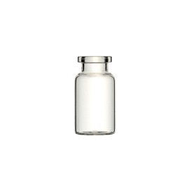 Flacons à carnette 20 ml (ND20), dimensions ø 22,50 x 75 x 1,0 mm., Verre étiré, type 1