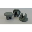 20 mm rubber freeze drying injection stopper, grey, suitable for 20 mm crimp neck lyophilisation vials