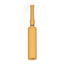 Ampoule 3ml, verre tubulaire transparant, col coupé à la flamme avec score-ring